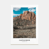 Castle Rock Portrait Color Poster