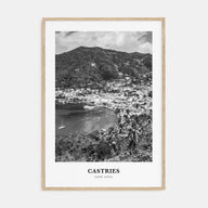 Castries Portrait B&W Poster