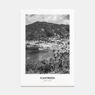 Castries Portrait B&W Poster