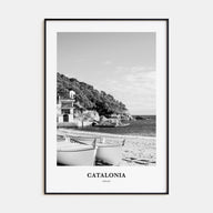 Catalonia Portrait B&W Poster