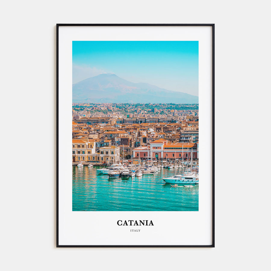 Catania Portrait Color Poster