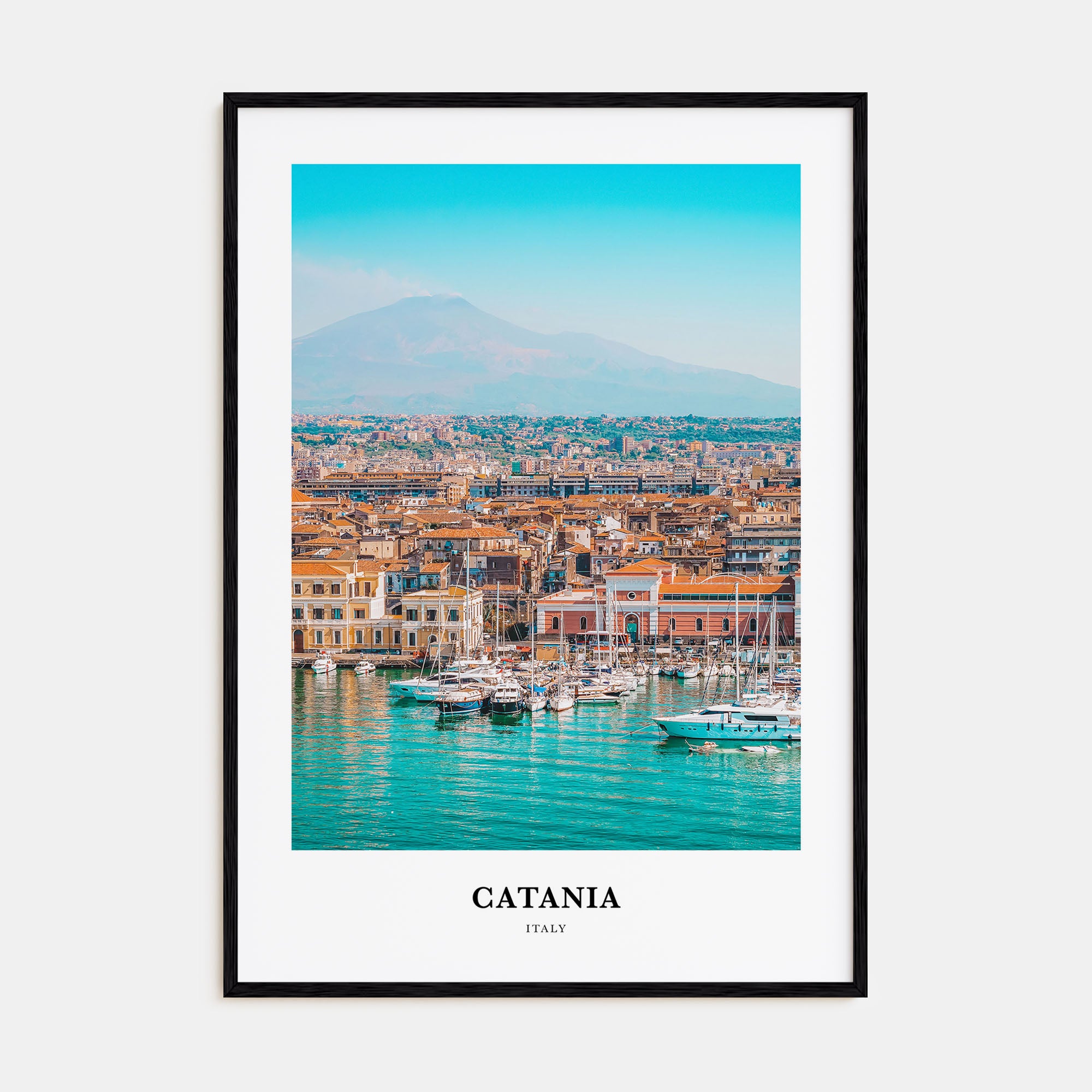 Catania Portrait Color Poster