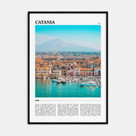 Catania Travel Color Poster