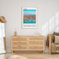 Catania Travel Color Poster