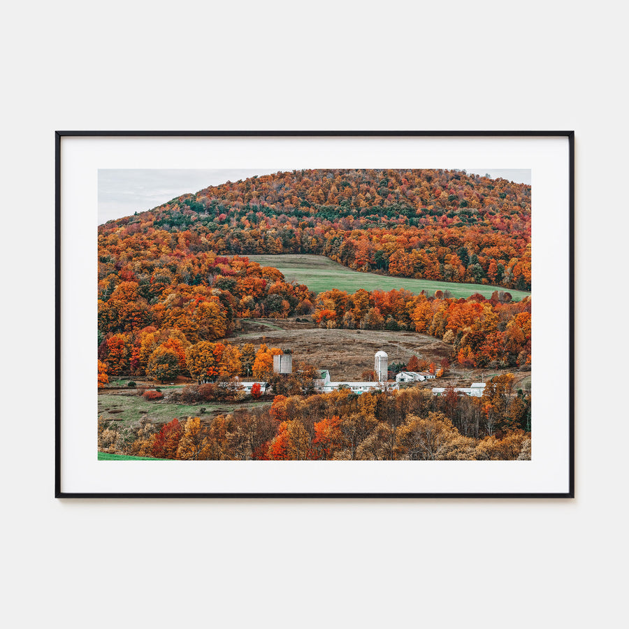 Catskill Mountains Landscape Color Poster