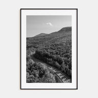Catskill Mountains Photo B&W Poster