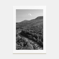 Catskill Mountains Photo B&W Poster