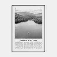 Catskill Mountains Travel B&W No 2 Poster