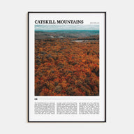 Catskill Mountains Travel Color Poster