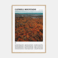 Catskill Mountains Travel Color Poster