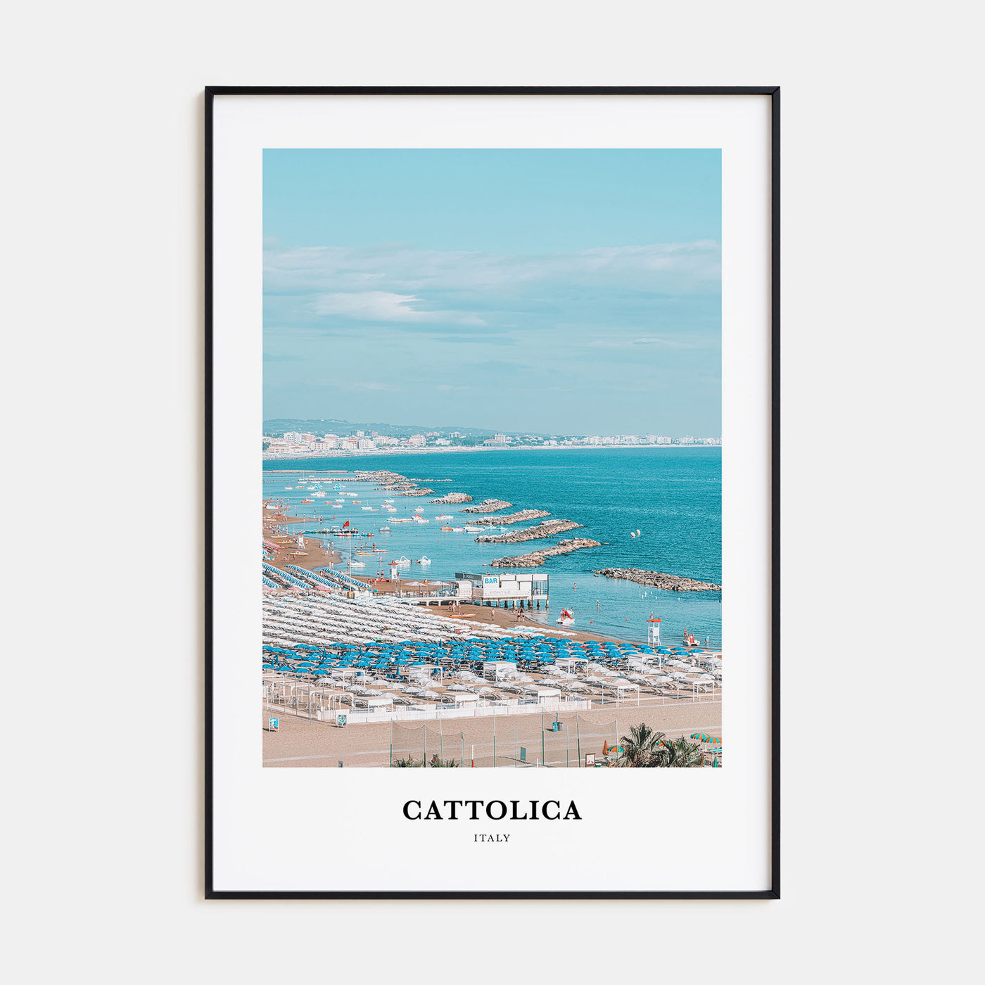 Cattolica Portrait Color Poster