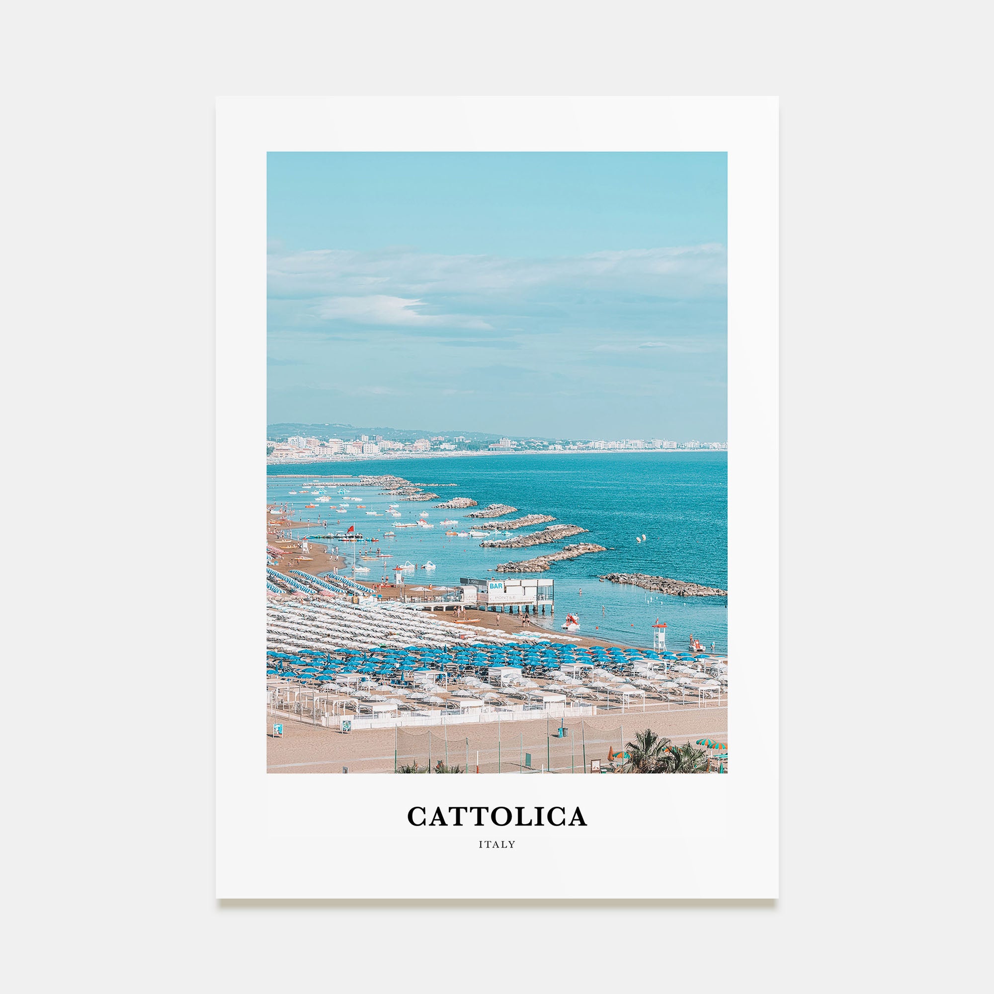 Cattolica Portrait Color Poster