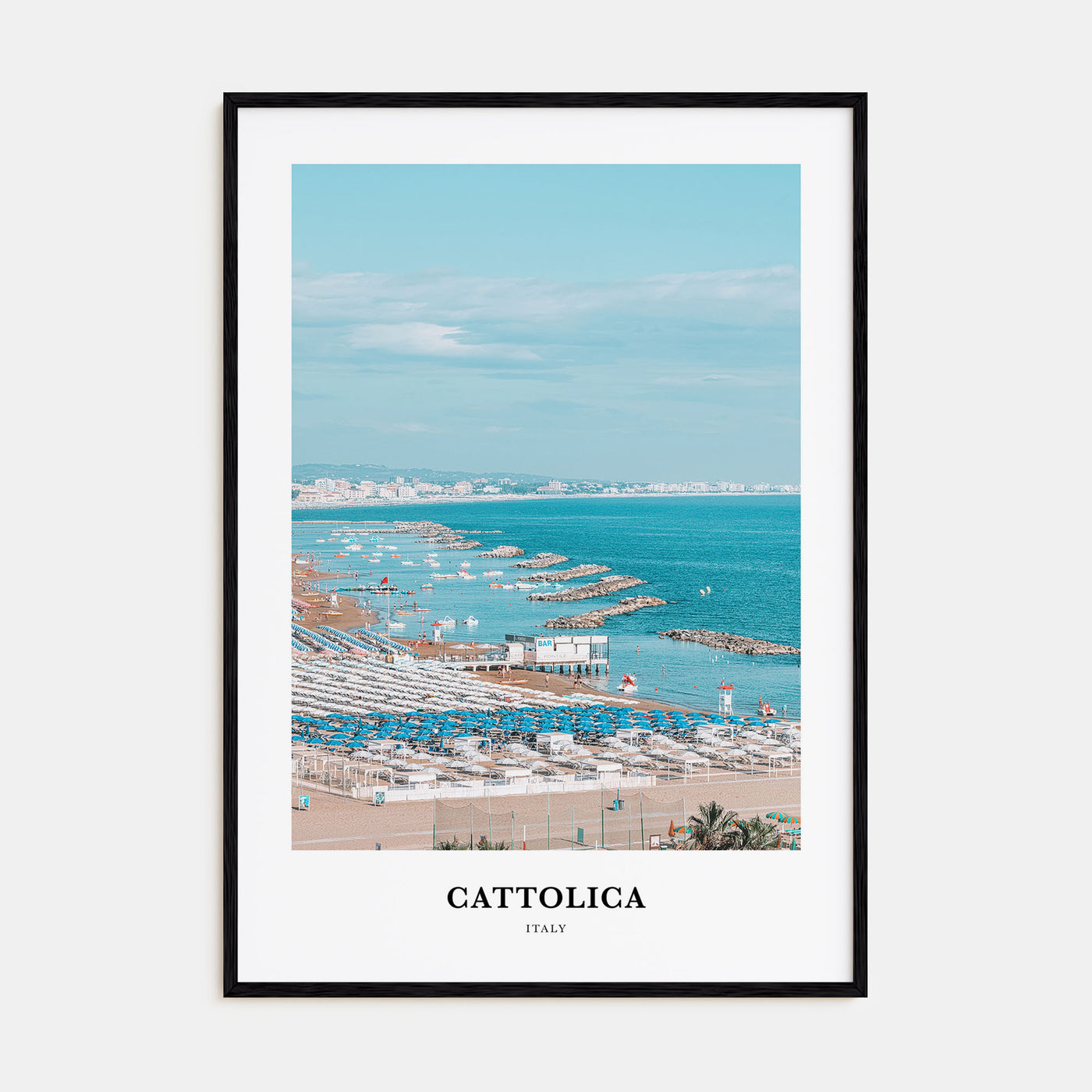 Cattolica Portrait Color Poster