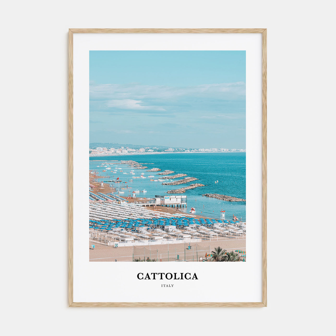 Cattolica Portrait Color Poster
