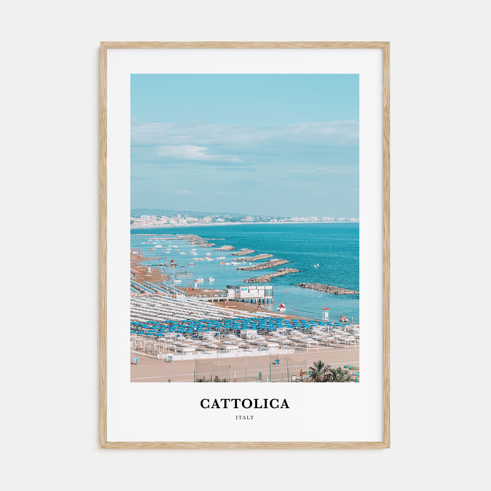 Cattolica Portrait Color Poster