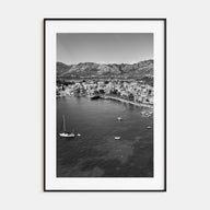 Cavtat Photo B&W Poster