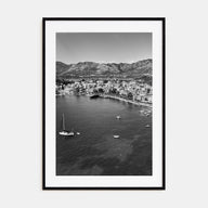 Cavtat Photo B&W Poster