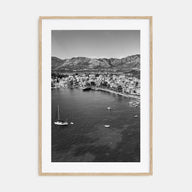 Cavtat Photo B&W Poster