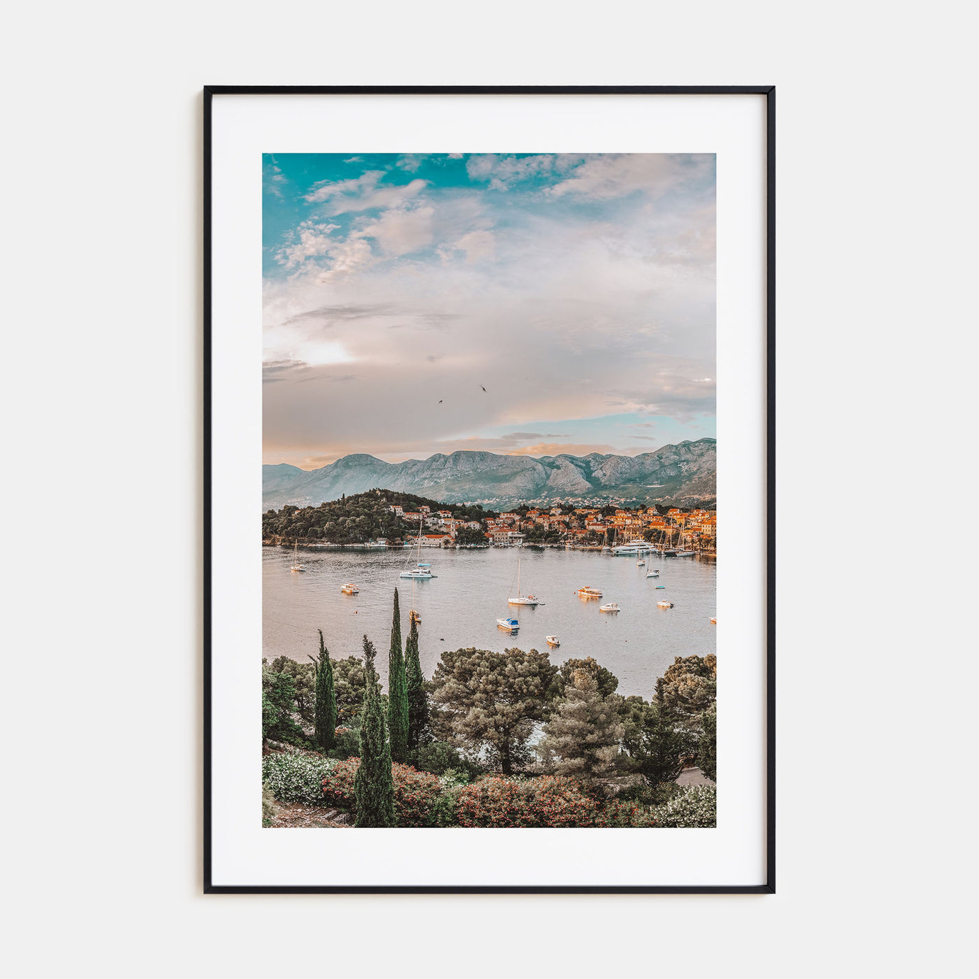 Cavtat Photo Color Poster