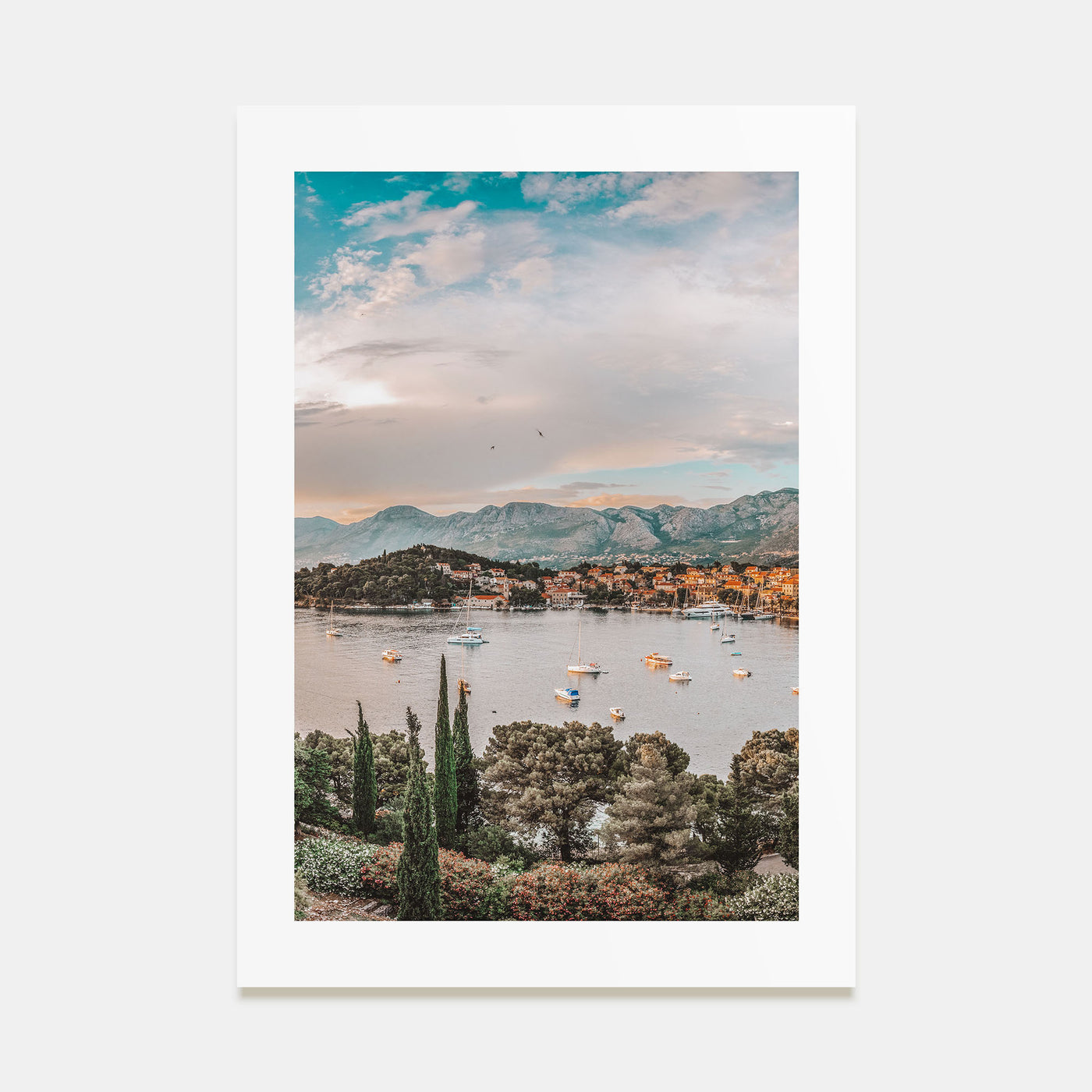 Cavtat Photo Color Poster