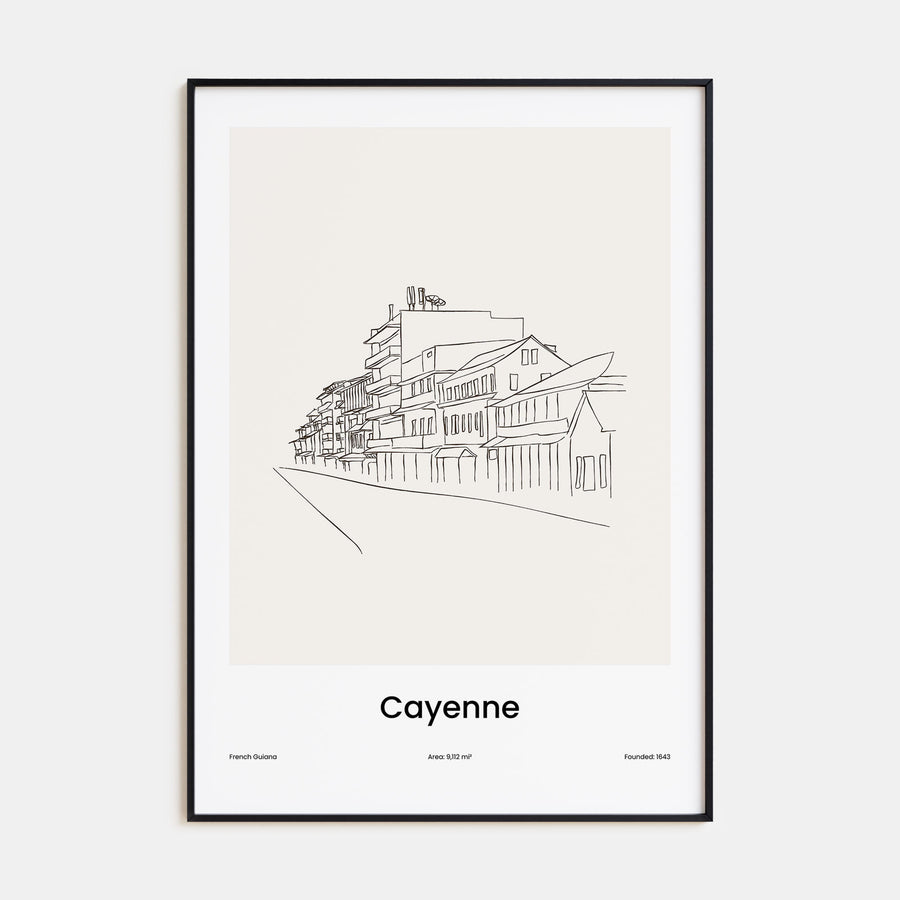 Cayenne Drawn Poster