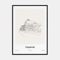 Cayenne Drawn Poster