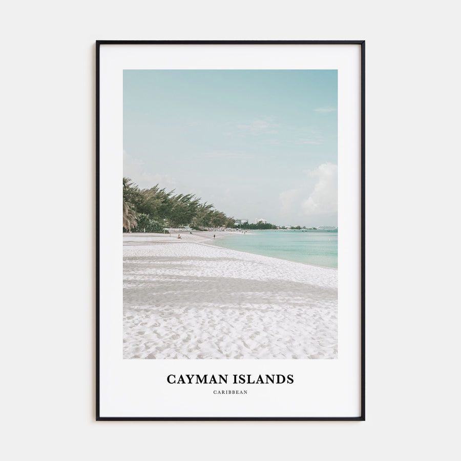 Cayman Islands Portrait Color Poster