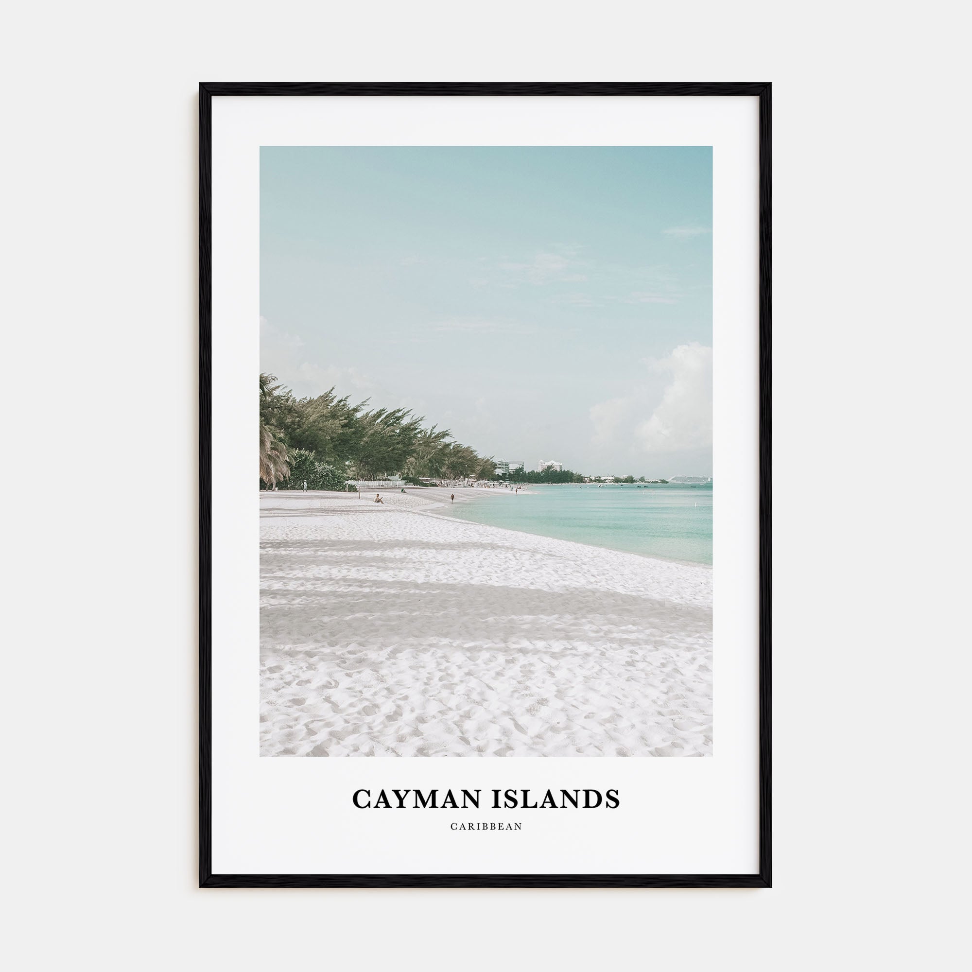 Cayman Islands Portrait Color Poster