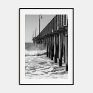 Cayucos Photo B&W Poster