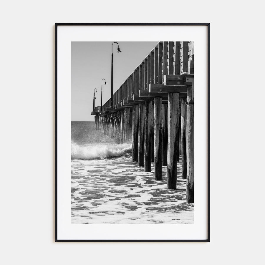 Cayucos Photo B&W Poster