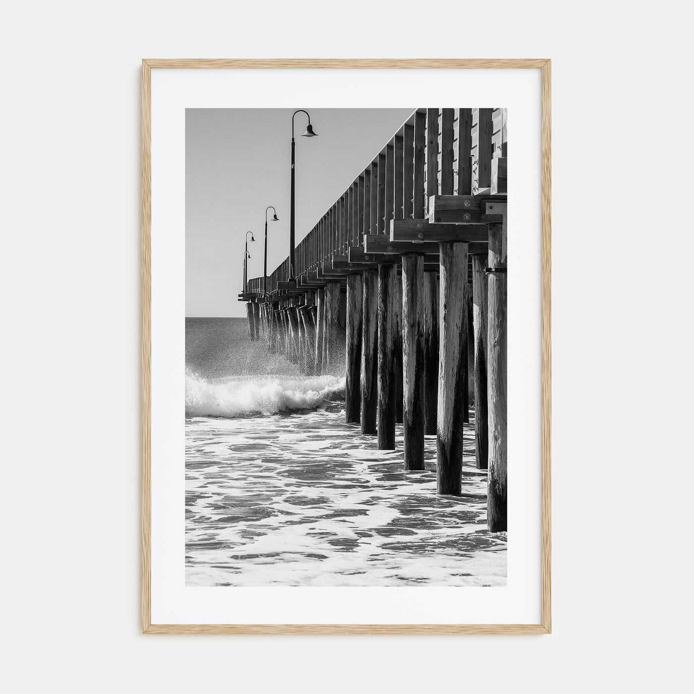 Cayucos Photo B&W Poster