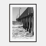 Cayucos Photo B&W Poster