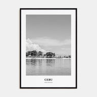 Cebu Portrait B&W No 1 Poster