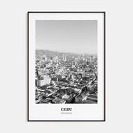 Cebu Portrait B&W No 2 Poster