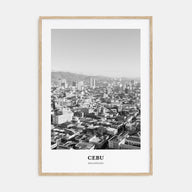 Cebu Portrait B&W No 2 Poster
