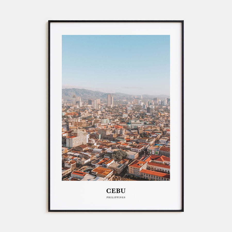 Cebu Portrait Color Poster