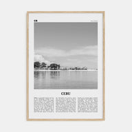 Cebu Travel B&W No 2 Poster