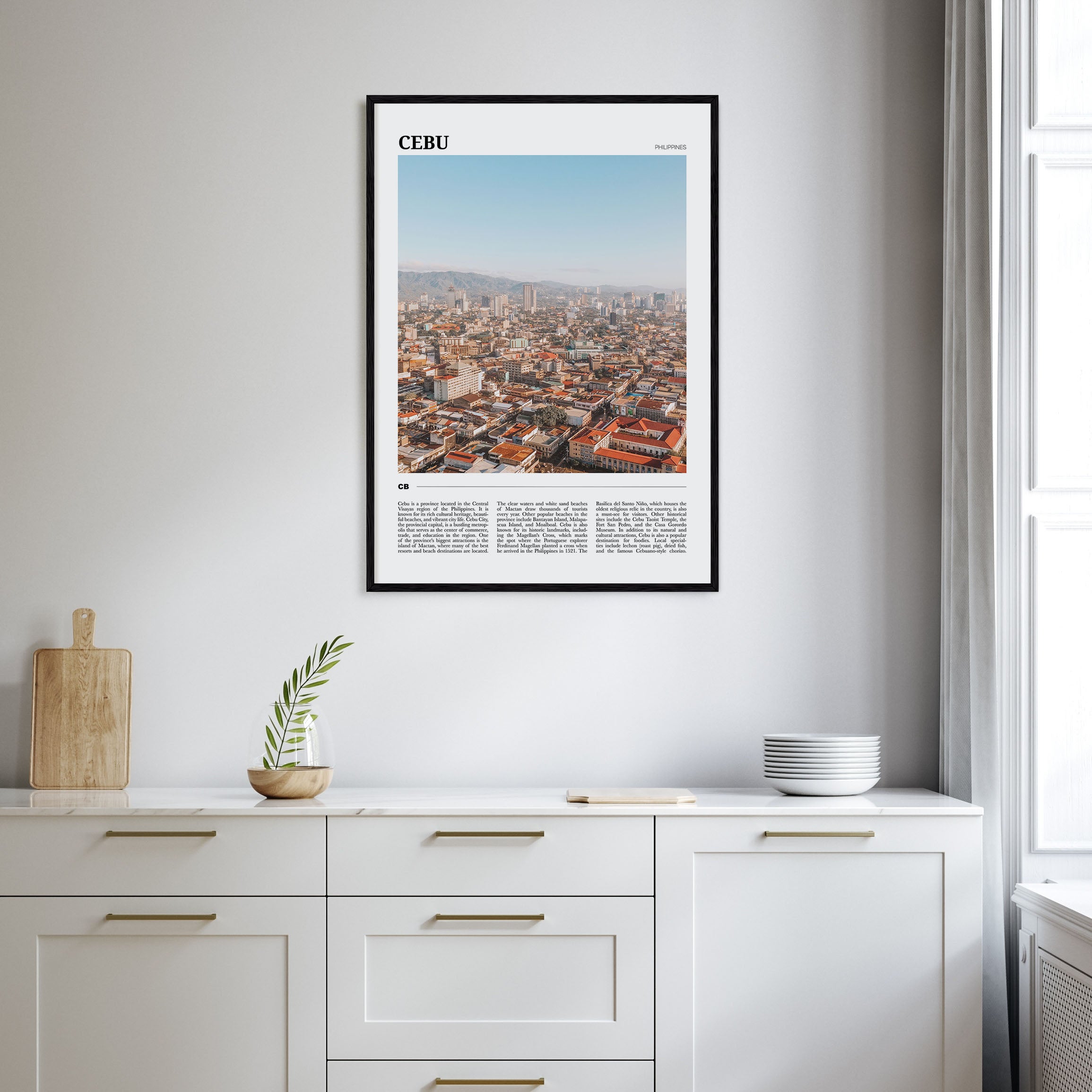 Cebu Travel Color Poster