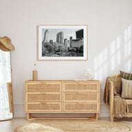 Central Park Landscape B&W Poster