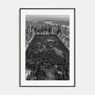 Central Park Photo B&W No 1 Poster