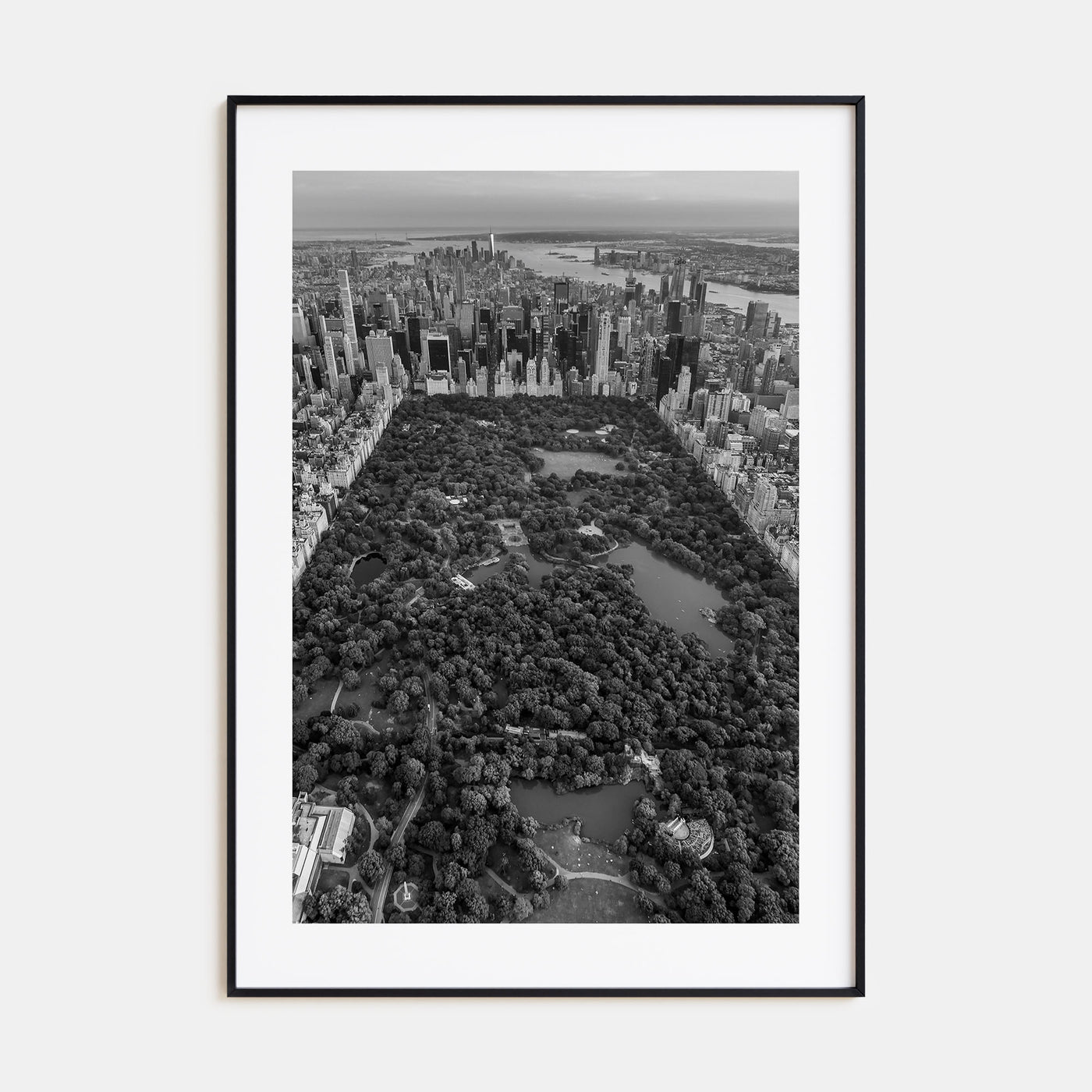 Central Park Photo B&W No 1 Poster
