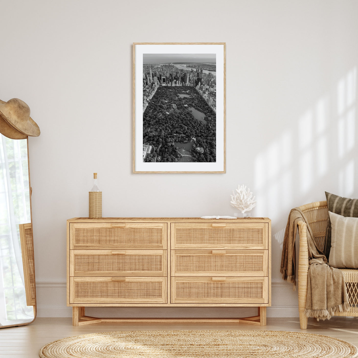 Central Park Photo B&W No 1 Poster