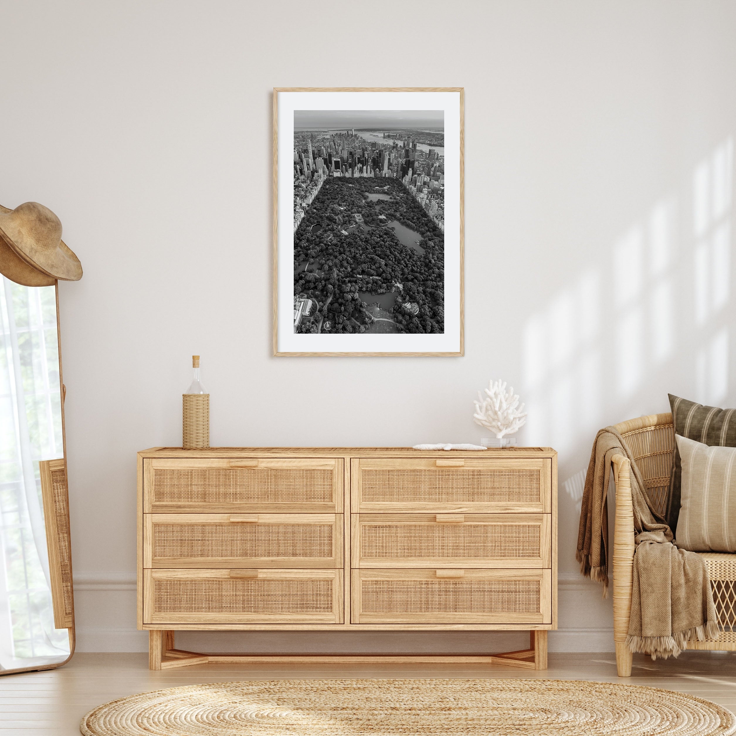 Central Park Photo B&W No 1 Poster
