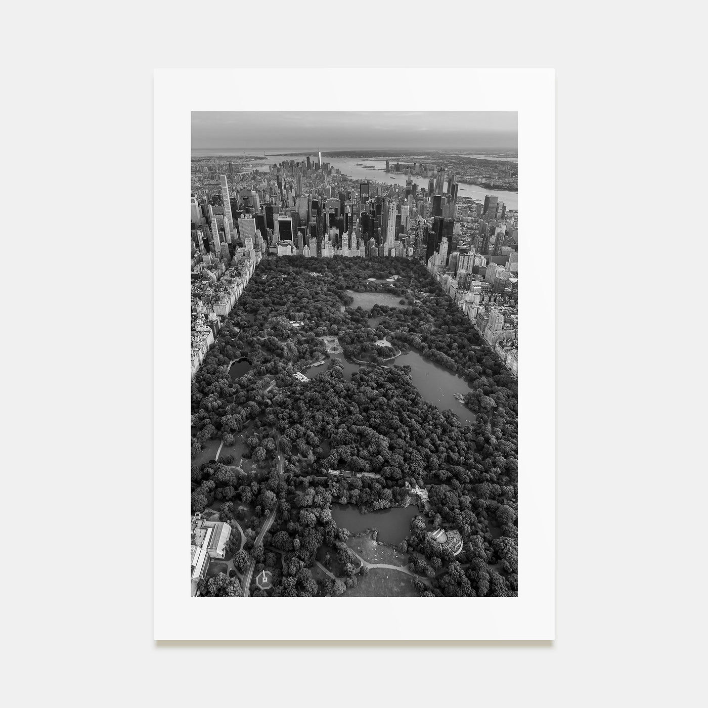 Central Park Photo B&W No 1 Poster