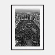 Central Park Photo B&W No 1 Poster