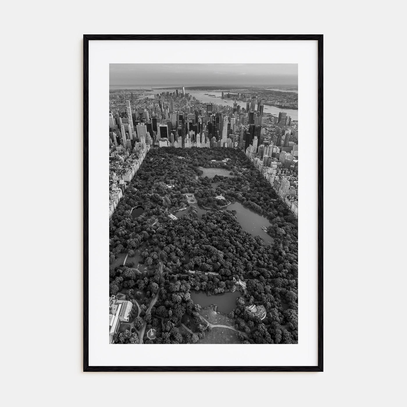Central Park Photo B&W No 1 Poster