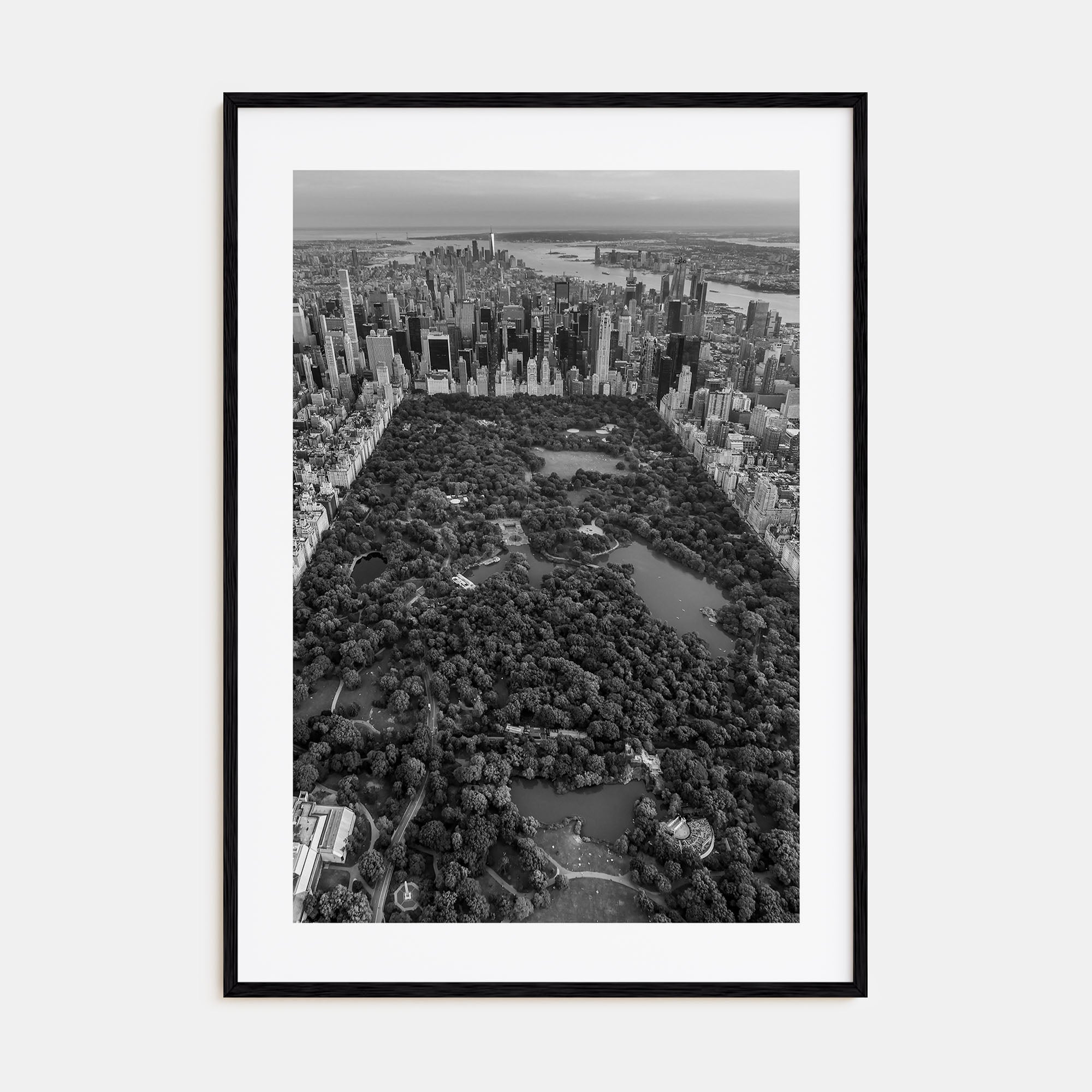 Central Park Photo B&W No 1 Poster