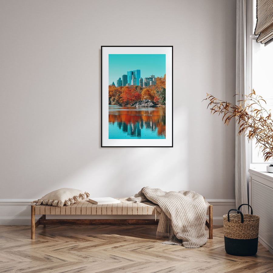 Central Park Photo Color No 1 Poster