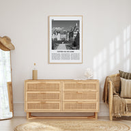 Centre-Val de Loire Travel B&W Poster