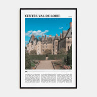 Centre-Val de Loire Travel Color Poster